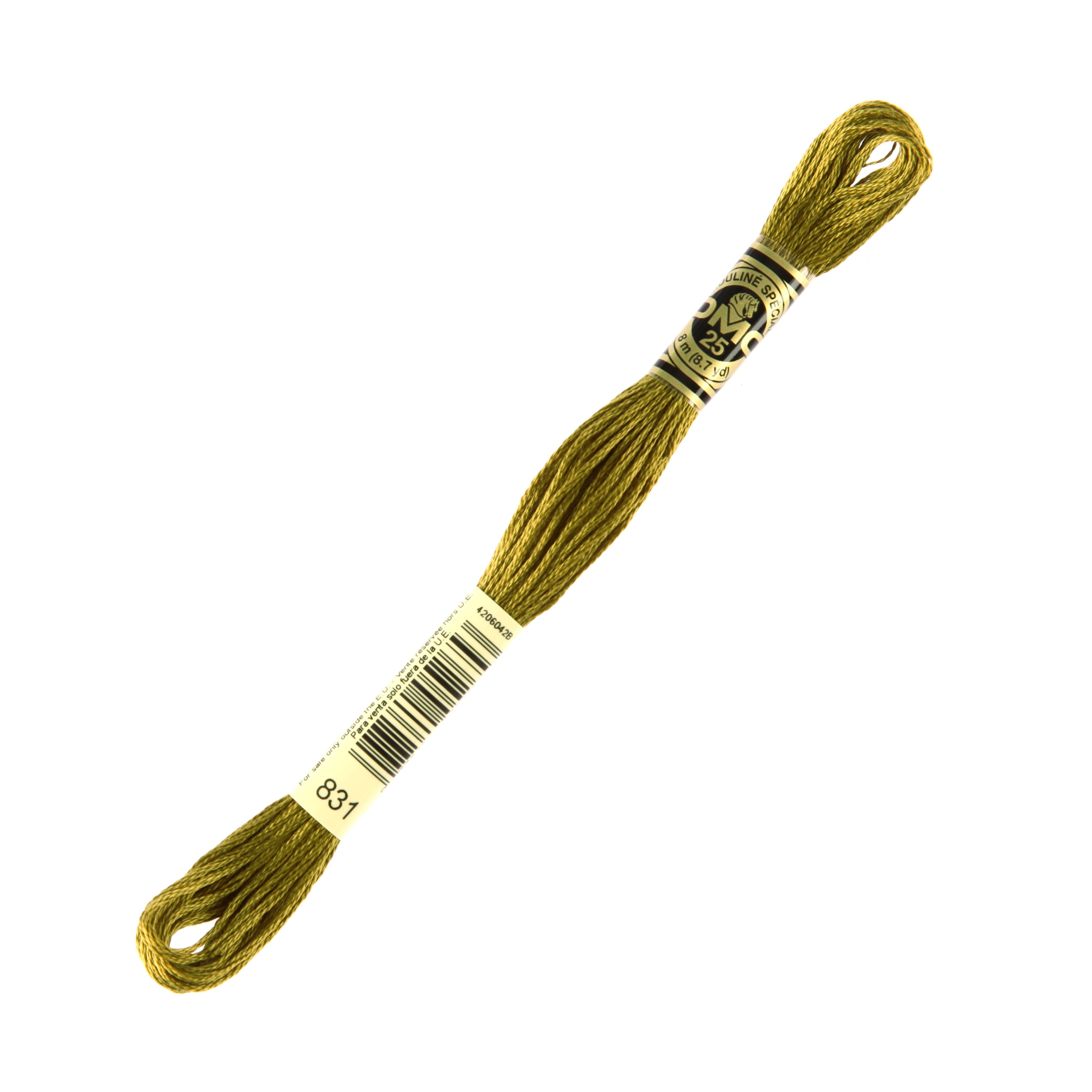 Dmc Muline Special 8 m Yeşil Nakış İpliği - 831